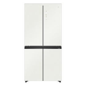 海尔（Haier）云笺462升零距离嵌入式十字双开门双变频风冷无霜一级能效家用超薄电冰箱-462WGHTD49GXU1 燕羽灰