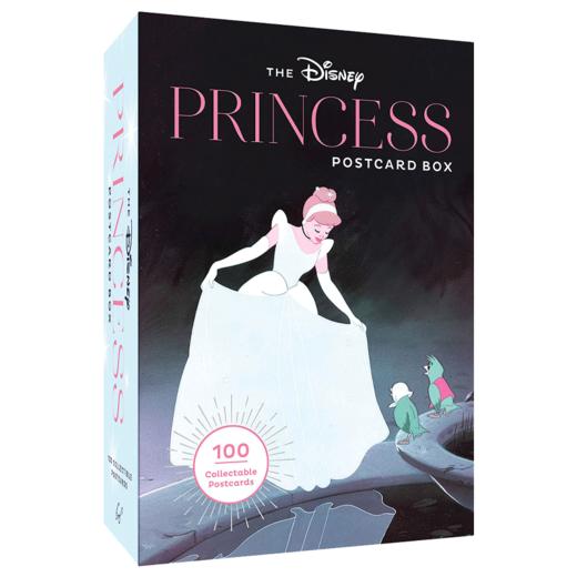 Disney Princess Postcard Box 英文原版 迪斯尼公主明信片 100张 Disney 商品图1