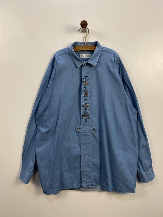 90年代 Vintage GOLDRESS 奥地利 蒂罗尔长袖衫 _DRRL(XL) 商品图1