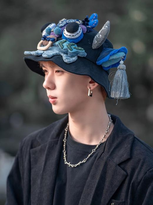 深山集市·黑牛头渔夫帽 商品图0