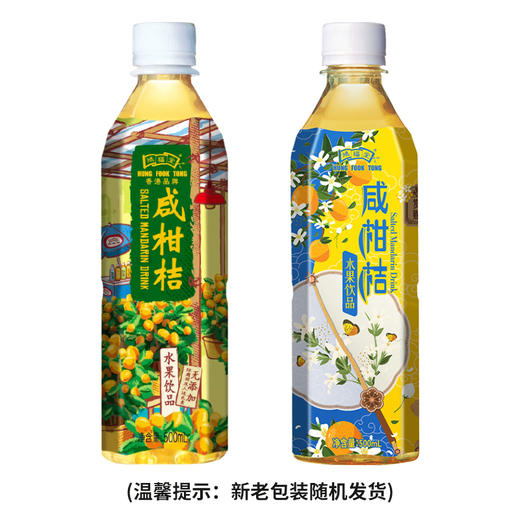 鸿福堂咸柑桔500ml*15 商品图1