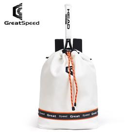 GreatSpeed 简约时尚大容量网球双肩包 情侣款背包