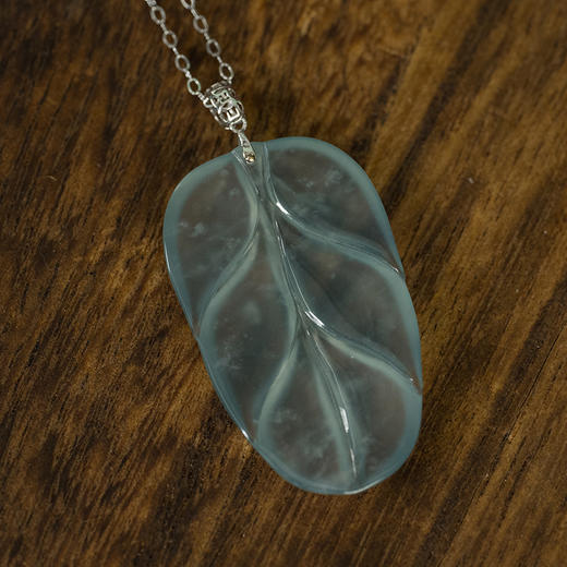 翡翠树叶挂饰 商品图1