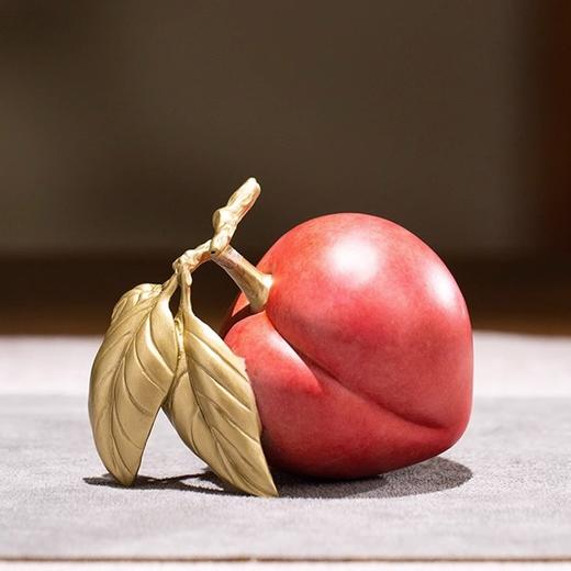 朱炳仁丨喜乐桃桃 茶宠 文玩 商品图0