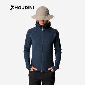 HOUDINI胡丁尼 Outright Houdi 直率户外女秋季保暖连帽抓绒衣外套    129664