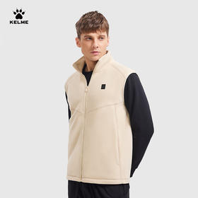 卡尔美2023秋季新款抓绒马甲