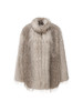 【莫妮卡】立领长毛渐变环保皮草外套230061 商品缩略图4
