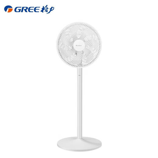 格力（GREE）电风扇 台立两用 落地扇 家用客厅卧室 立式 学生宿舍 轻音 叶柔风风扇 FS-3015h7(白) 商品图0