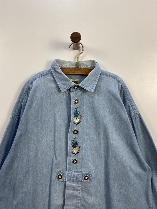 90年代 Vintage golo 奥地利 蒂罗尔长袖衫 _DRRL(2XL) 商品图0