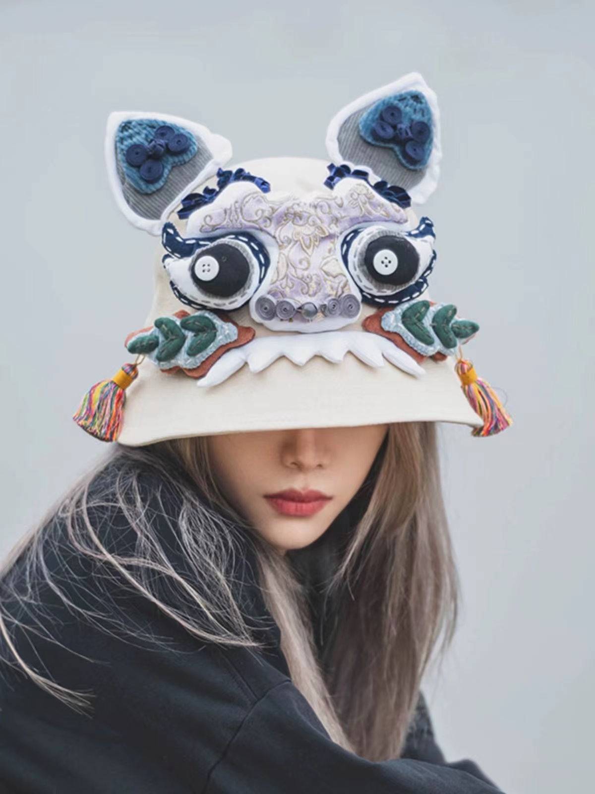 深山集市·杏虎头渔夫帽