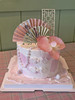 国风 国潮 新中式古风蛋糕 蝴蝶兰 折扇 商品缩略图0