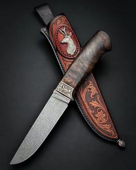 三希堂  现代刀系列  《鹿》乌兹钢小猎预订