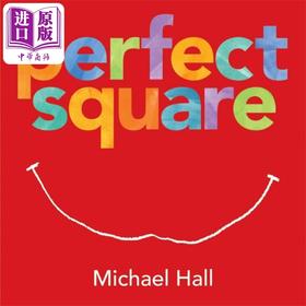 【中商原版】不一样的正方形 Michael Hall Perfect Square英文原版 儿童绘本 幼儿认知识物图画书 亲子童书 精装绘本进口图书