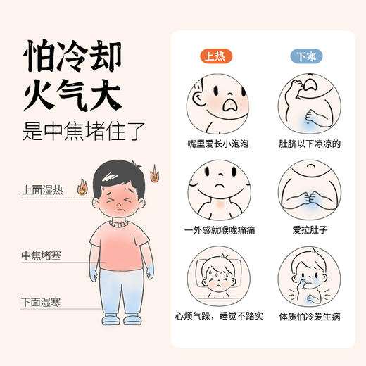 「吴茱萸足腹贴」草本守护 上热下寒  升级体质 商品图1