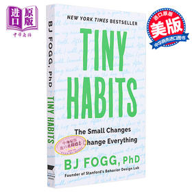 【中商原版】小xi惯 改变一切的小变化 英文原版 Tiny Habits BJ Fogg