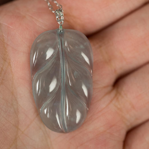 翡翠树叶挂饰 商品图2