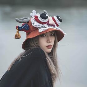 深山集市·红舞龙渔夫帽