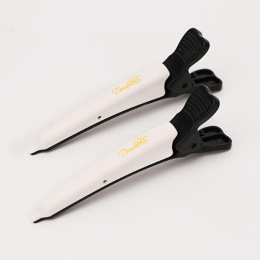 Doubles达布仕海豚夹（白色）发夹无痕夹美发夹子理发夹子定位夹 商品图2