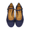 #断码特价38码#西班牙原产优雅舒适时尚经典复古MaryJane玛丽珍款女时装鞋21975蓝色 商品缩略图5