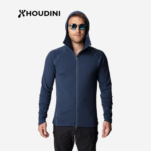 HOUDINI胡丁尼 Outright 直率 户外保暖男款抓绒衣229664 商品图3