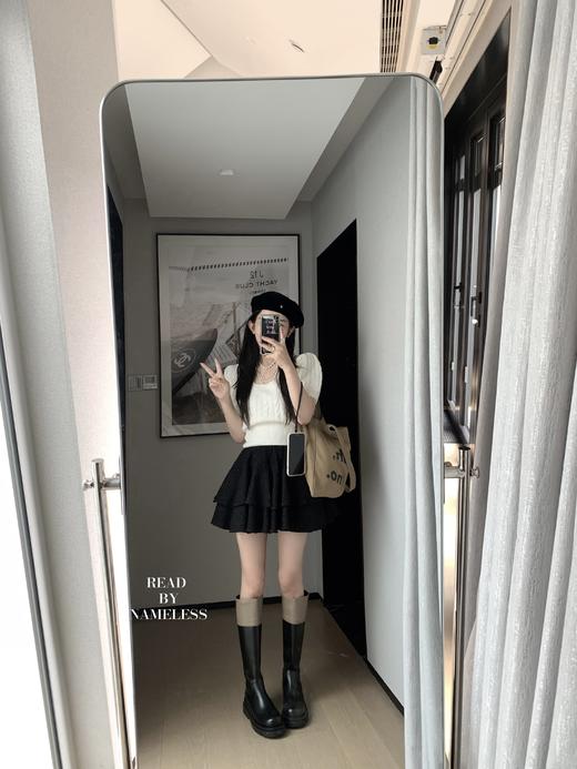 线下款同步【黑拼咖长靴】 商品图1