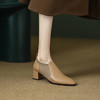 法式小短靴，粗跟单鞋女鞋DB-M5376A 商品缩略图2