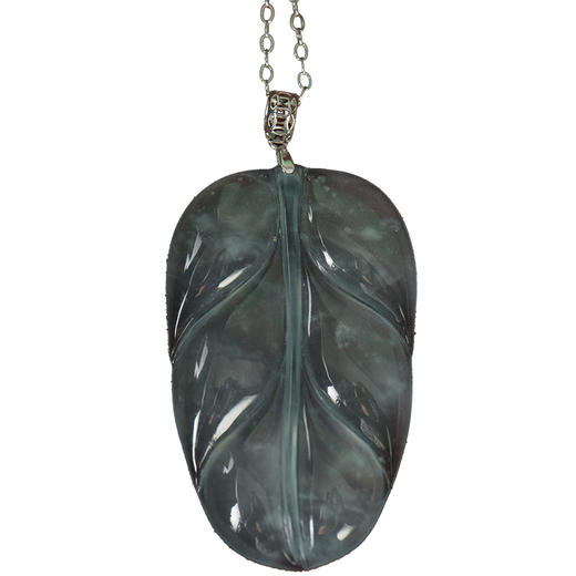 翡翠树叶挂饰 商品图5