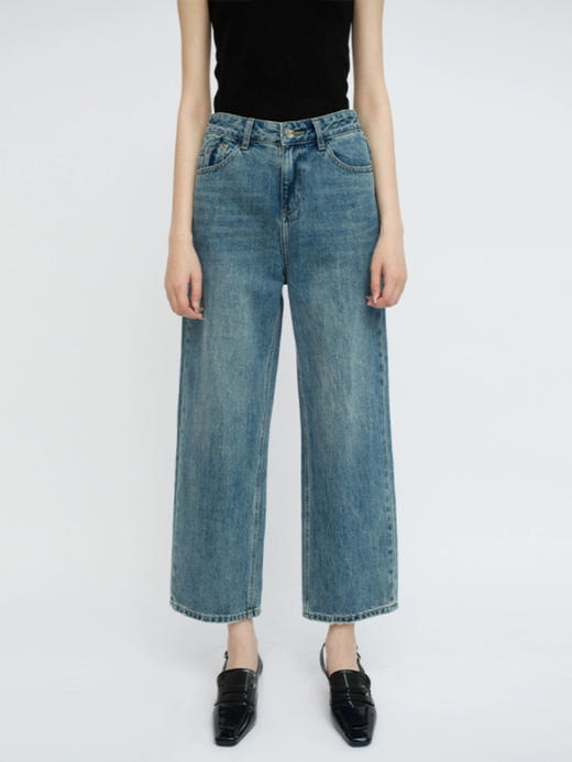 接缝牛仔裤 商品图0