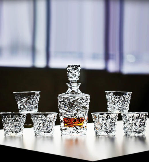 水晶玻璃威士忌杯玻璃红酒瓶酒具套装 商品图1