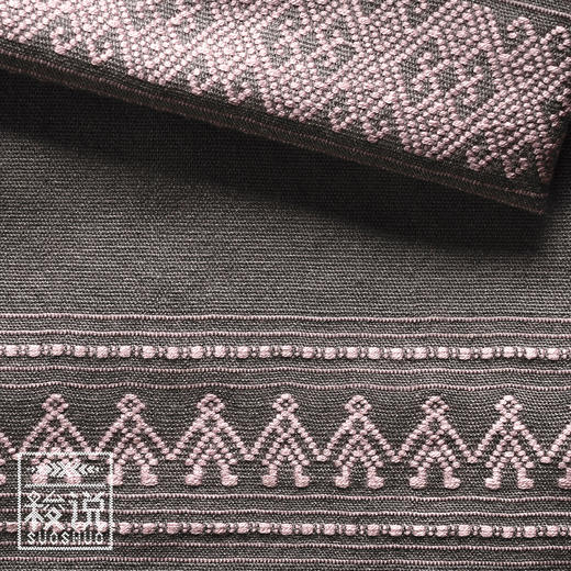 上新【梭说】初时宜纯手工限量设计围巾披肩侗族传统织锦工艺 商品图0