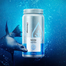 【跨境】挪威Noromega精纯海豹油鱼油胶囊60粒/120粒