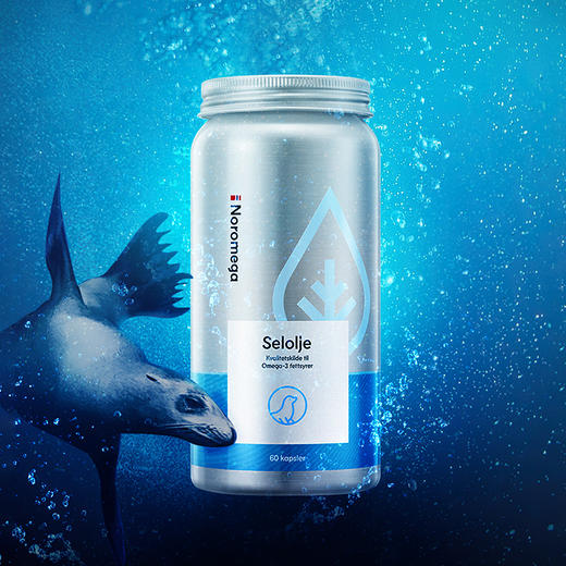 【跨境】挪威Noromega精纯海豹油鱼油胶囊60粒/120粒 商品图0