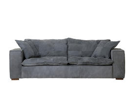 Solace 三人沙发 | 皮布面料可选，详询客服