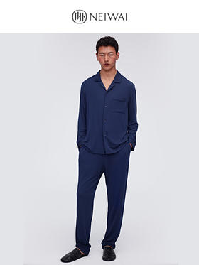 【3F】NEIWAI内外男士零碳天丝莫代尔睡衣套装垂顺包容舒适居家睡眠情侣