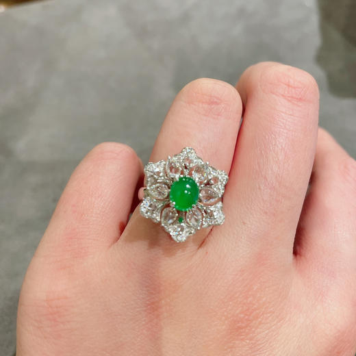 【繁星】满绿戒指坠子两用款-JZ12105065 商品图7