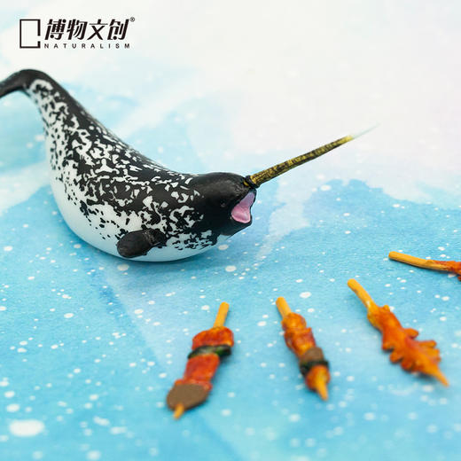 博物小馆 原创 | 天然 呆 鲸喜系列 鲸豚手办 动物模型 商品图2