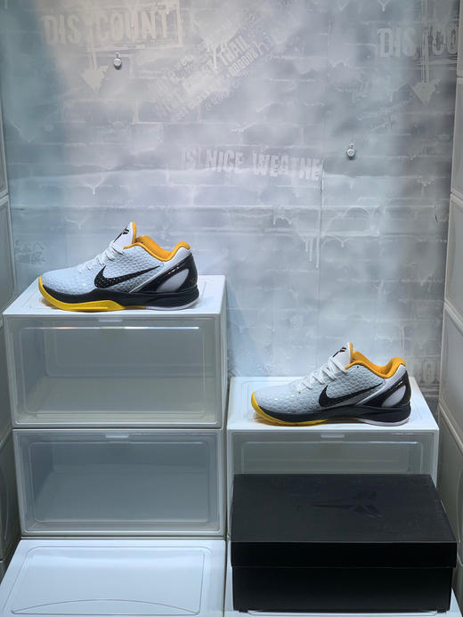 夏季特惠💰460 Nike Kobe 6 Protro "WhiteDel Sol" 内气垫碳版实战篮球鞋 商品图2