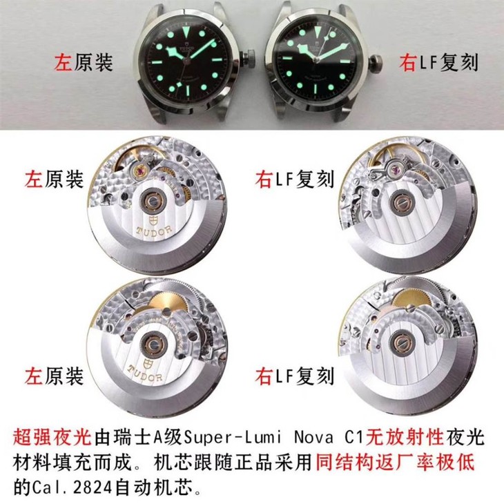 LF厂帝舵复刻表「商务表潜水」假日出行要帅气Tudor-M79540评测对比正品