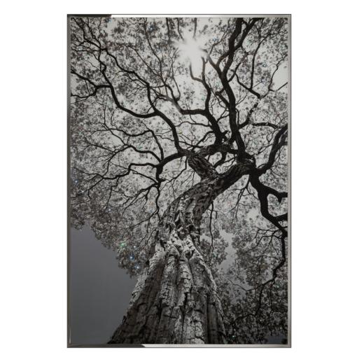 中洲公馆同款 客厅玄关过道葱郁装饰画 商品图0