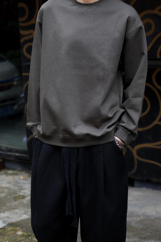 S335864174极简圆领卫衣 商品图2