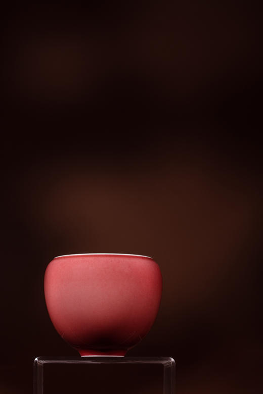 豇豆红釉 莲心水丞 谷雨山房 商品图1