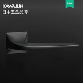 KAWAJUN 抗菌静音门锁家用通用型室内卧室卫生间锌合金把手套装