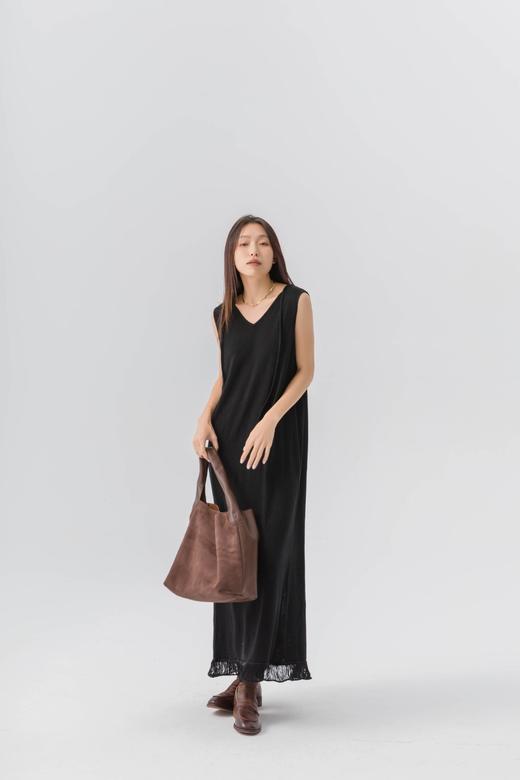 【门店同款】秋季实用主义-两面穿流苏针织裙 153955781 商品图3