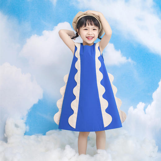 【特价裙集锦】团团圈连衣裙 尺码:100cm-150cm 商品图0