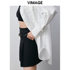 VIMAGE纬漫纪秋季新款黑色下装V2006614 商品缩略图4