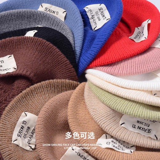 【英伦复古贝雷帽】赵露思同款针织文艺画家帽 韩版百搭秋冬保暖 商品图3