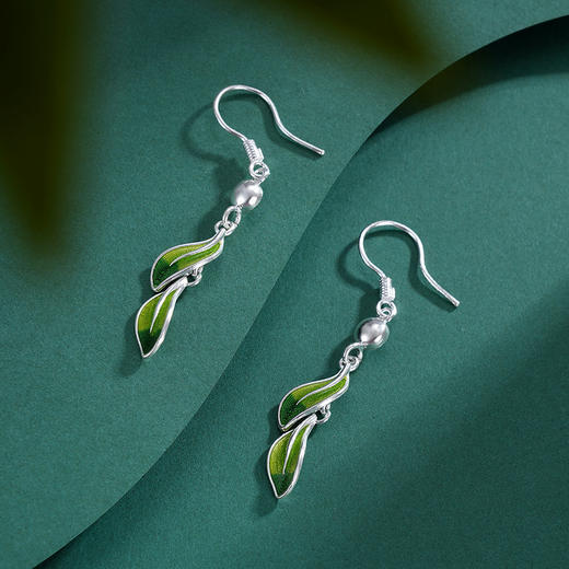 子佩集S990银【琼枝】耳环【MXEH007】花丝2308 商品图3