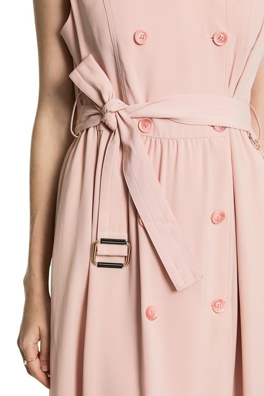 ZVY 粉色无袖系带连衣裙 3355 商品图7