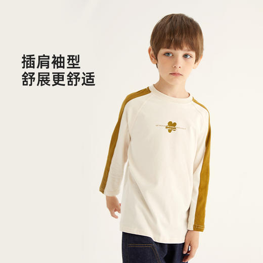 【清仓任选】趣味印花拼色T恤PQTX2313 商品图2