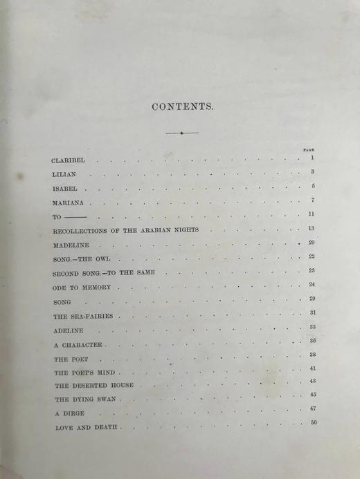 1864年 丁尼生诗集 50余幅插图 漆布精装大32开 商品图3